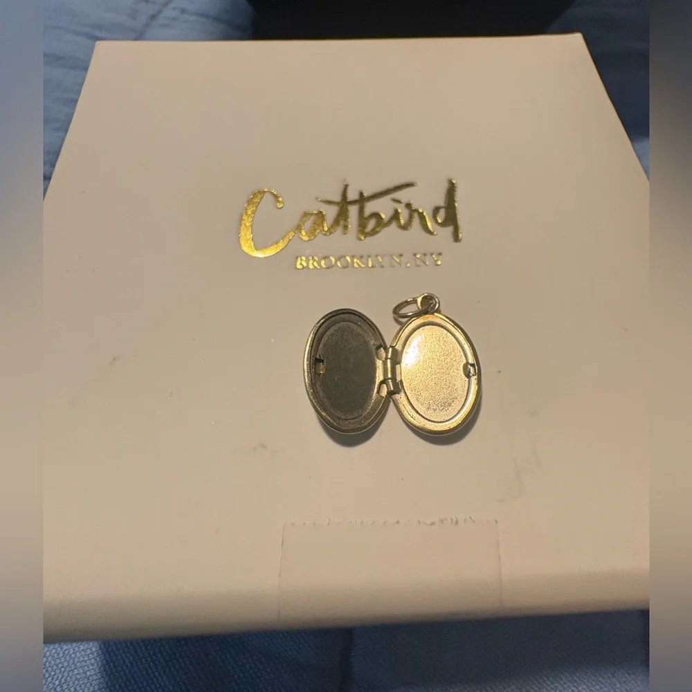 Catbird Gold Dollhouse Locket - Picture 3 of 16